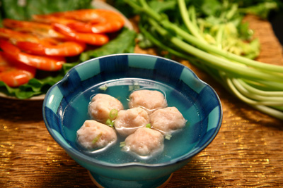 蝦丸湯 蝦丸湯